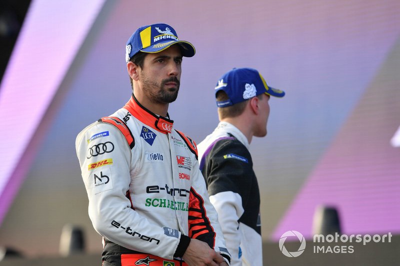Lucas Di Grassi, Audi Sport ABT Schaeffler, sul podio
