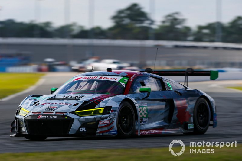 #88 WRT Speedstar Audi Sport Audi R8 LMS GT3, GTD: Mirko Bortolotti, Rolf Ineichen, Daniel Morad