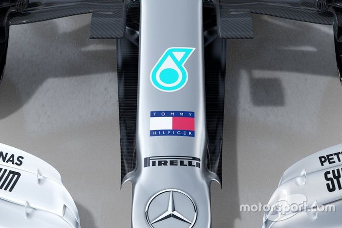 Mercedes AMG F1 W11 detail 