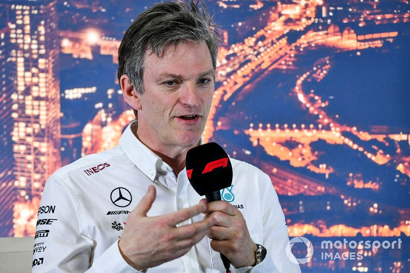 James Allison, Technical Director, Mercedes AMG in the press conference