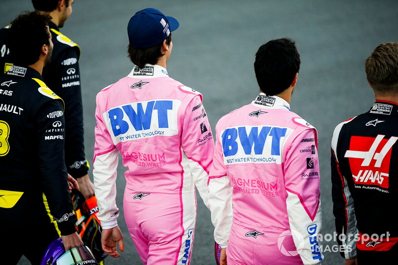 Lando Norris, McLaren, Sergio Perez, Racing Point 