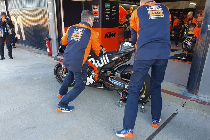 Moto de Pol Espargaro, Red Bull KTM Factory Racing
