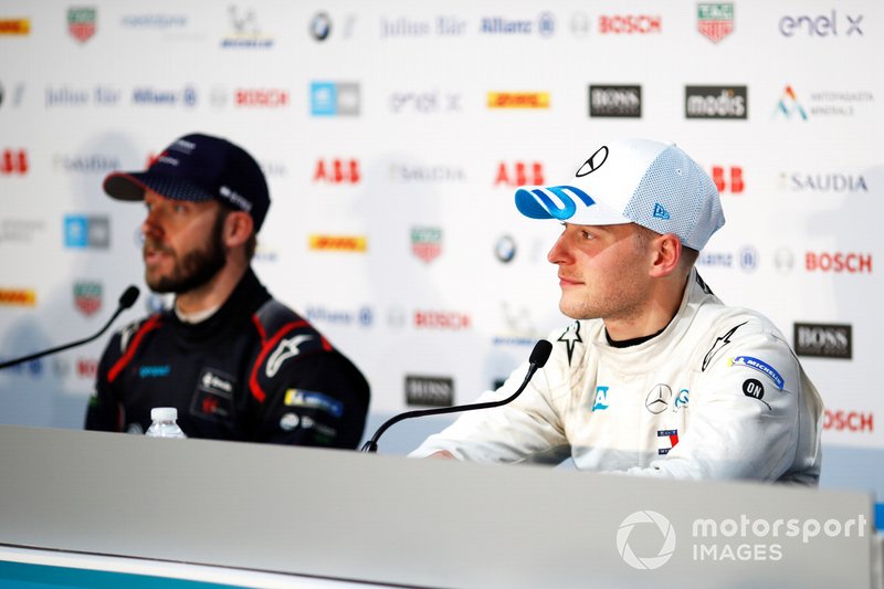 Stoffel Vandoorne, Mercedes Benz EQ, in the press conference