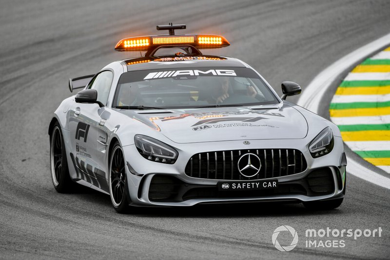 The Safety Car on track