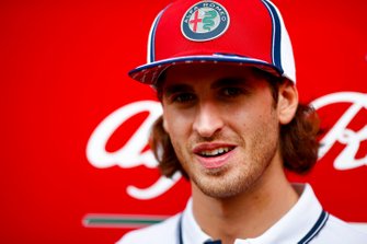 Antonio Giovinazzi, Alfa Romeo Racing parla ai media