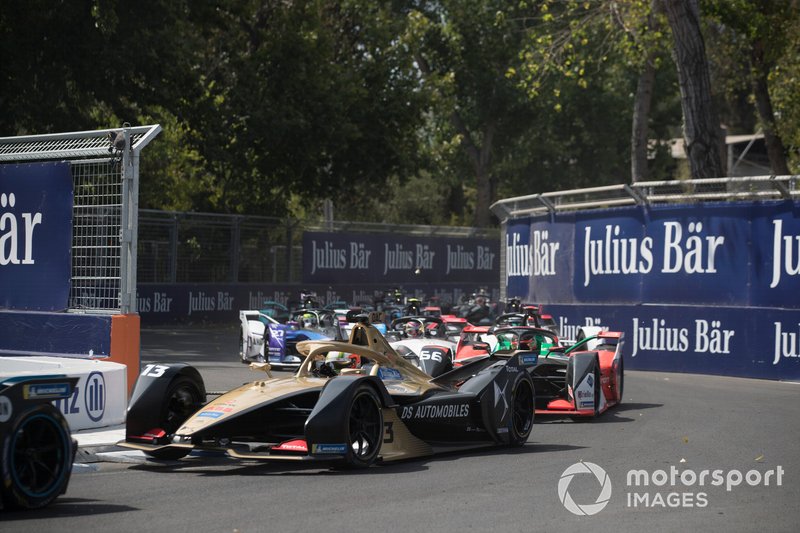 Antonio Felix da Costa, DS Techeetah, DS E-Tense FE20 Daniel Abt, Audi Sport ABT Schaeffler, Audi e-tron FE06