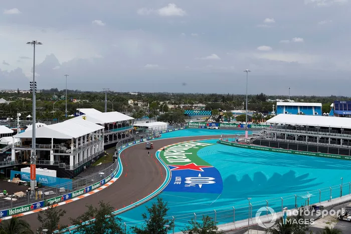 Una vista del circuito