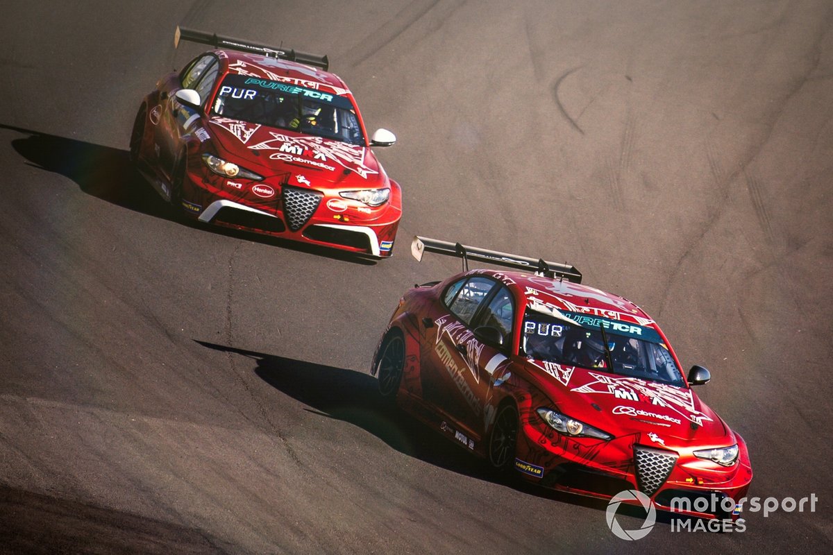 Oliver Webb, Luca Filippi, Romeo Ferraris M1RA, Alfa Romeo Giulia ETCR