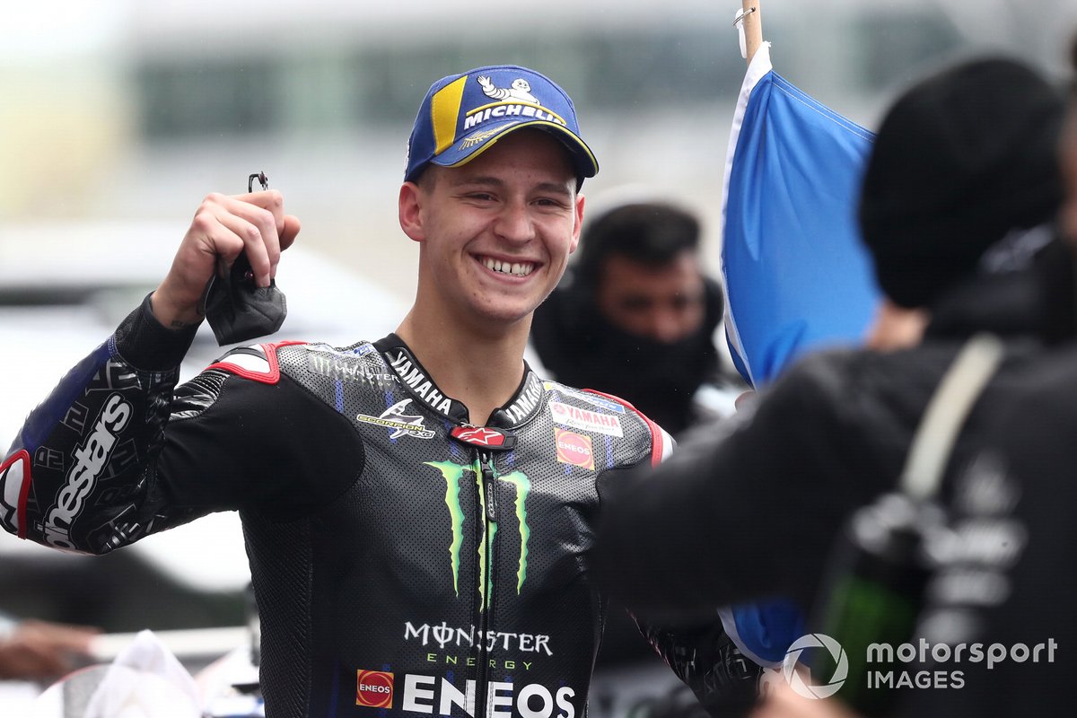 Tercer lugar Fabio Quartararo, Yamaha Factory Racing
