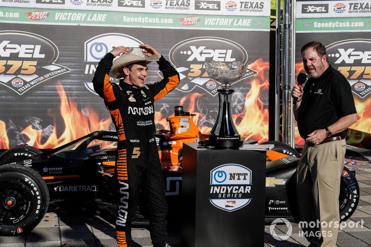 Ganador Patricio O'Ward, Arrow McLaren SP Chevrolet