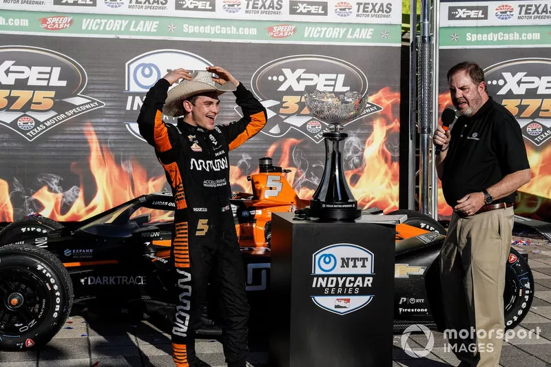 Ganador Patricio O'Ward, Arrow McLaren SP Chevrolet