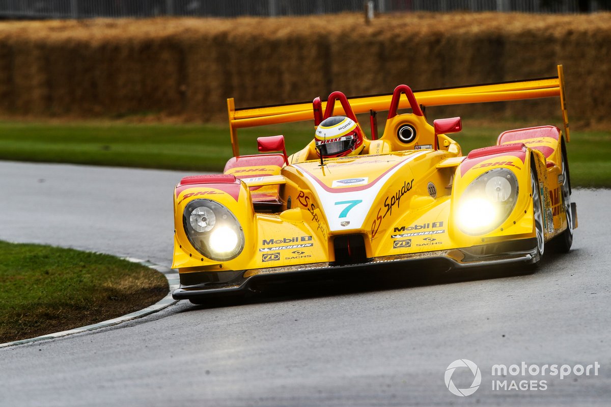 Roger Penske au volant de la Porsche RS Spyder (2005)
