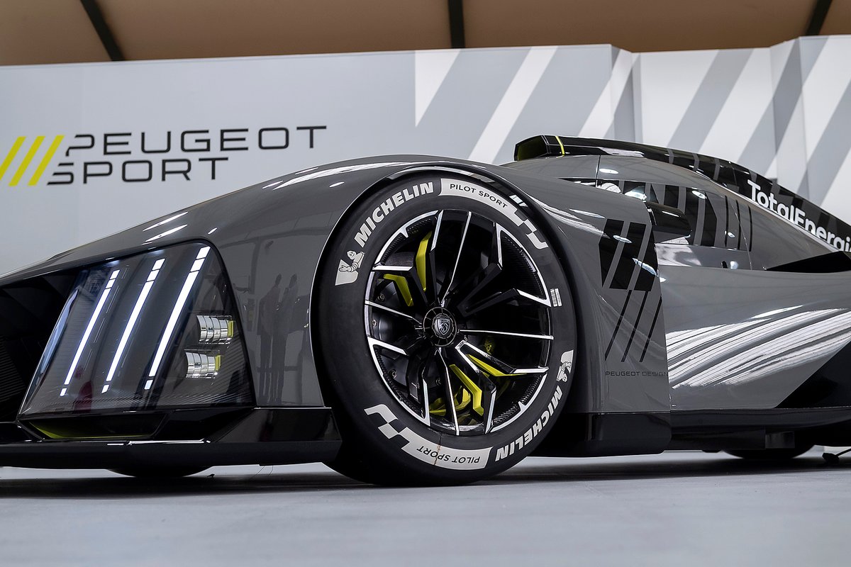 Detalle del Peugeot Hypercar 9X8