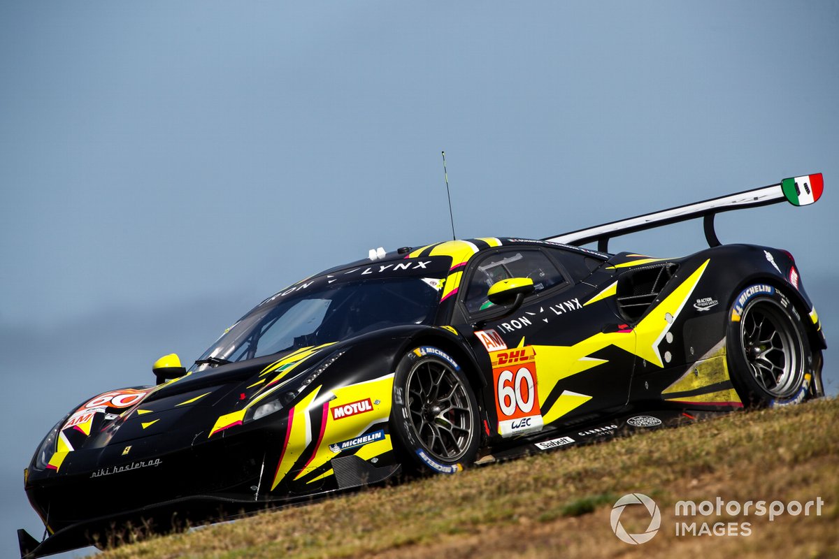 #60 Iron Lynx Ferrari 488 GTE EVO: Claudio Schiavoni, Andrea Piccini, Matteo Cressoni 