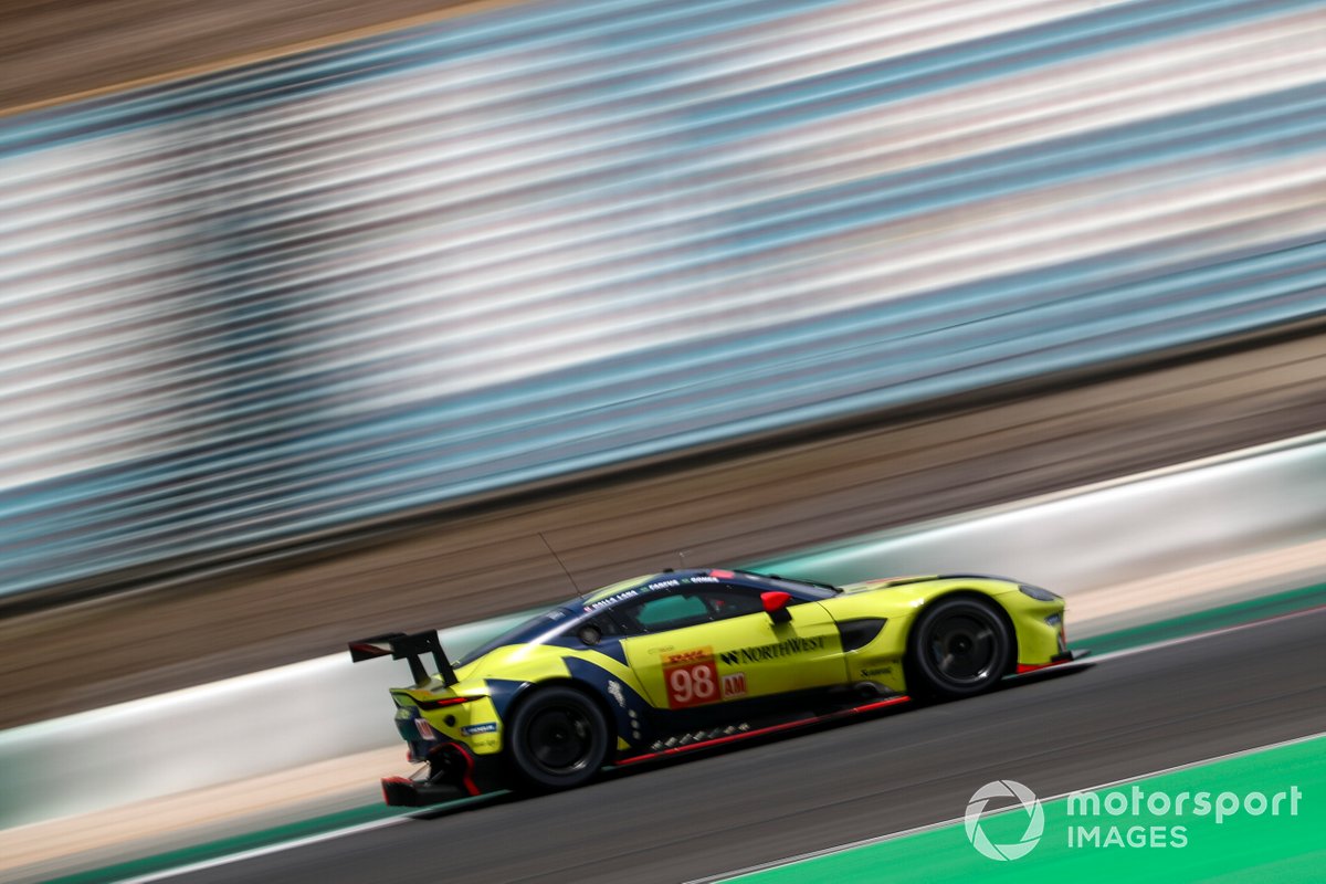 #98 Aston Martin Racing Aston Martin Vantage AMR: Paul Dalla Lana, Augusto Farfus, Marcos Gomes