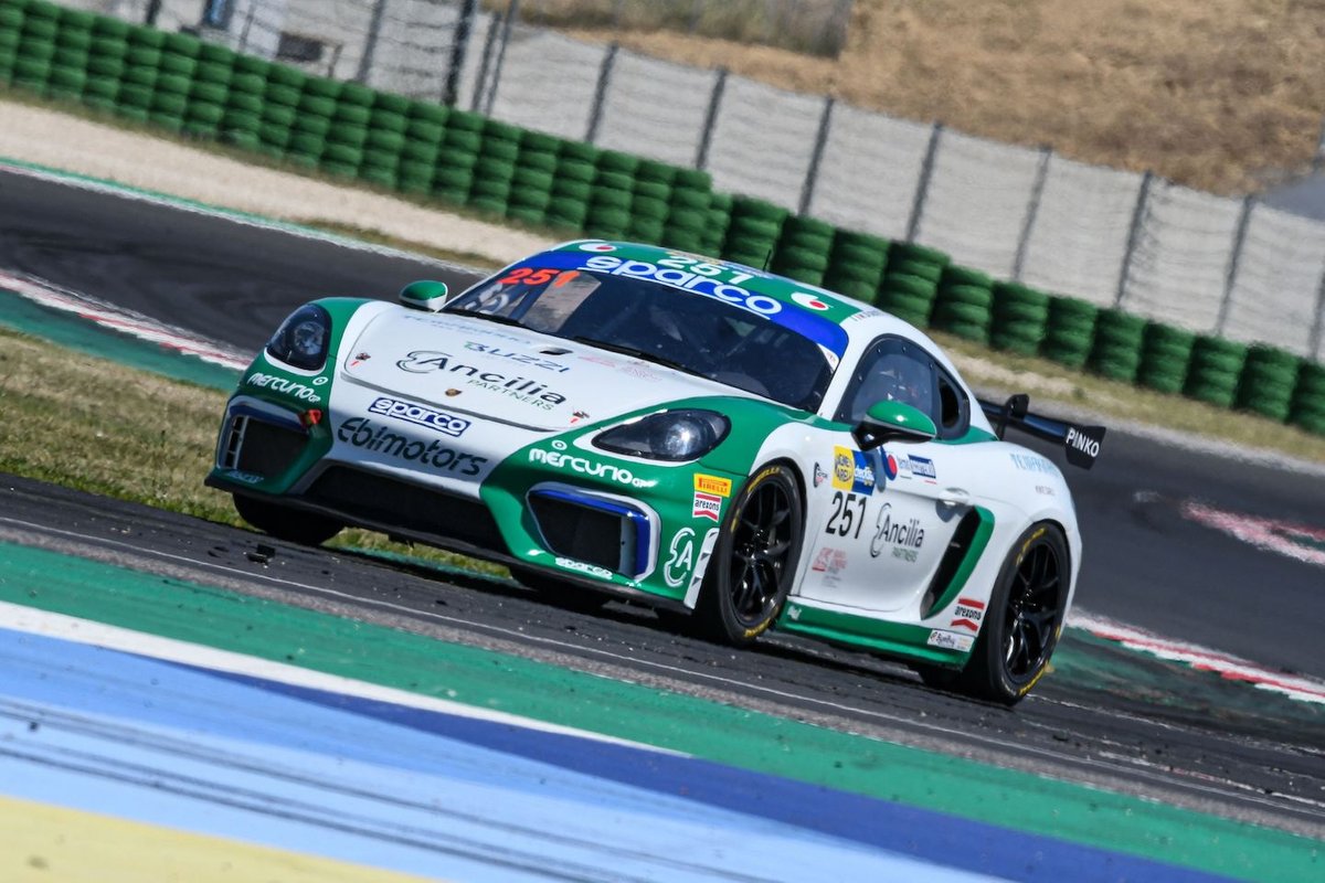 Mattia Di Giusto, Riccardo Pera, Ebimotors, Porsche 718 Cayman GT4: