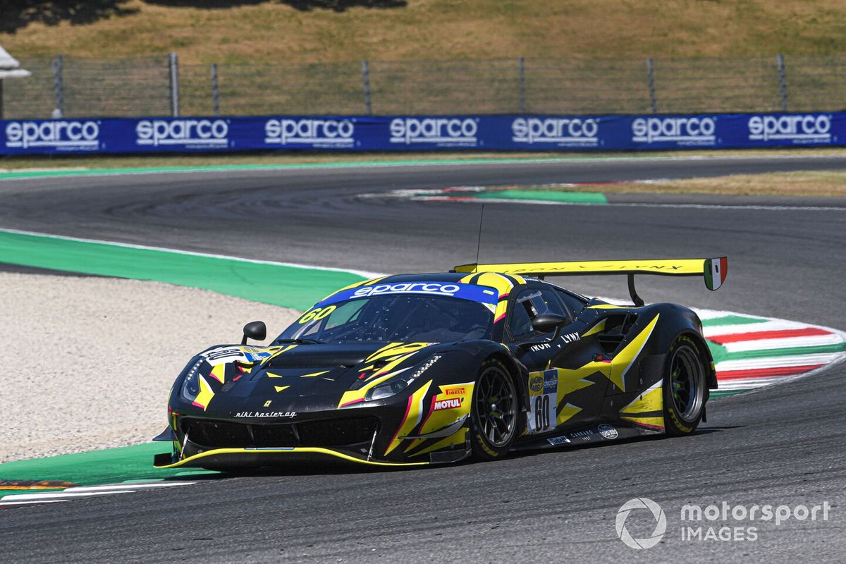 #60 Iron Lynx, Ferrari 488 GT3 Evo: Andrea Piccini, Claudio Schiavoni, Rino Mastronardi