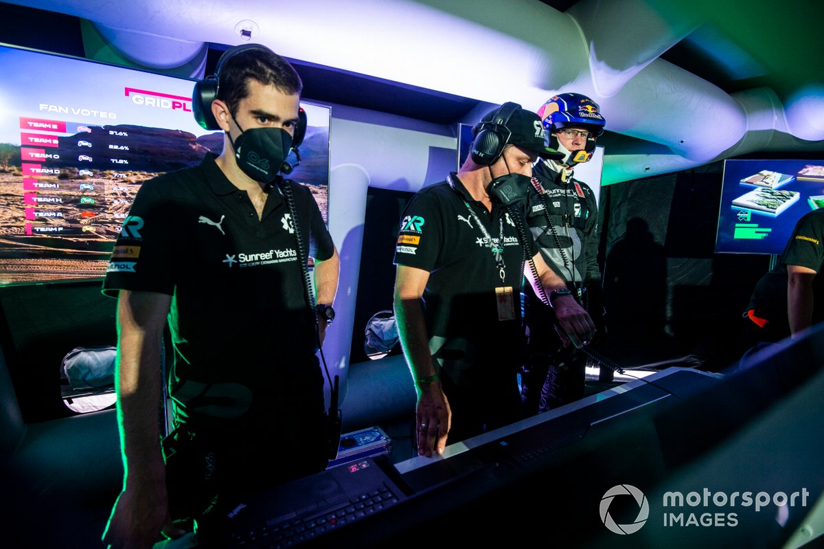 Nico Rosberg, fundador y CEO de Rosberg X Racing, en el centro de comando