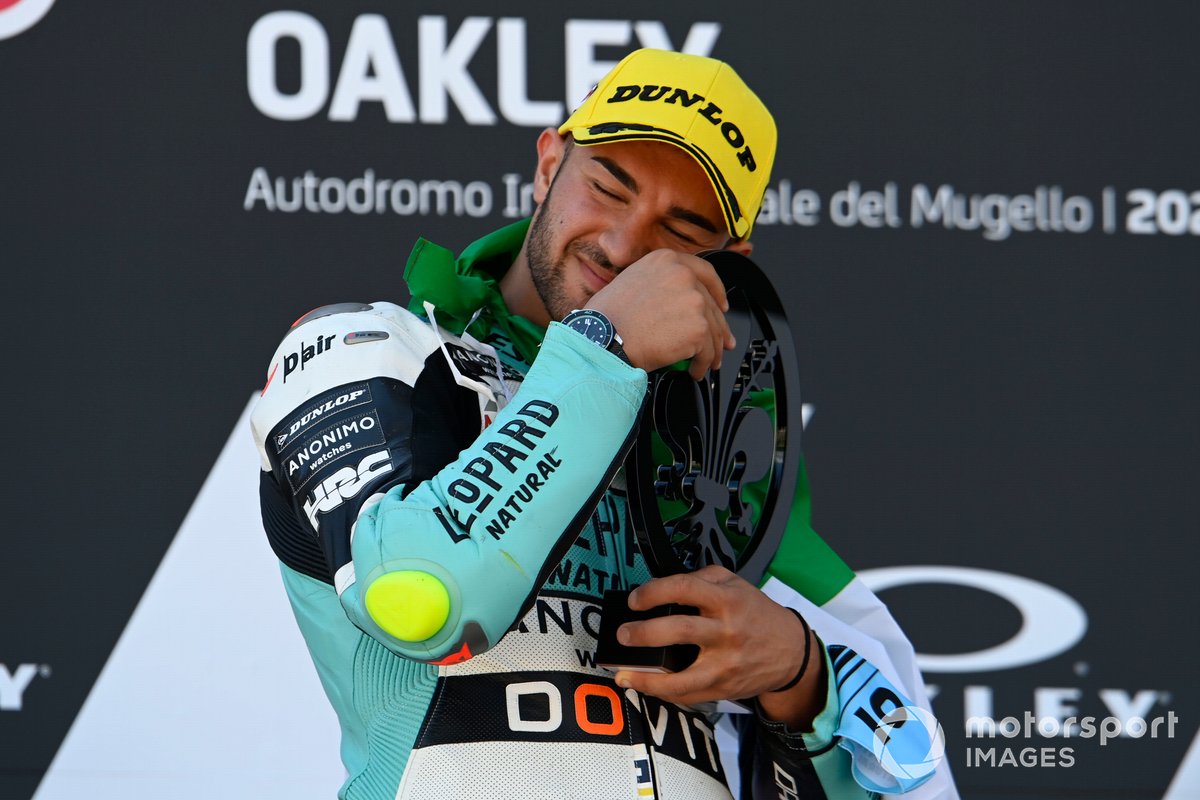 Ganador de la carrera Dennis Foggia, Leopard Racing