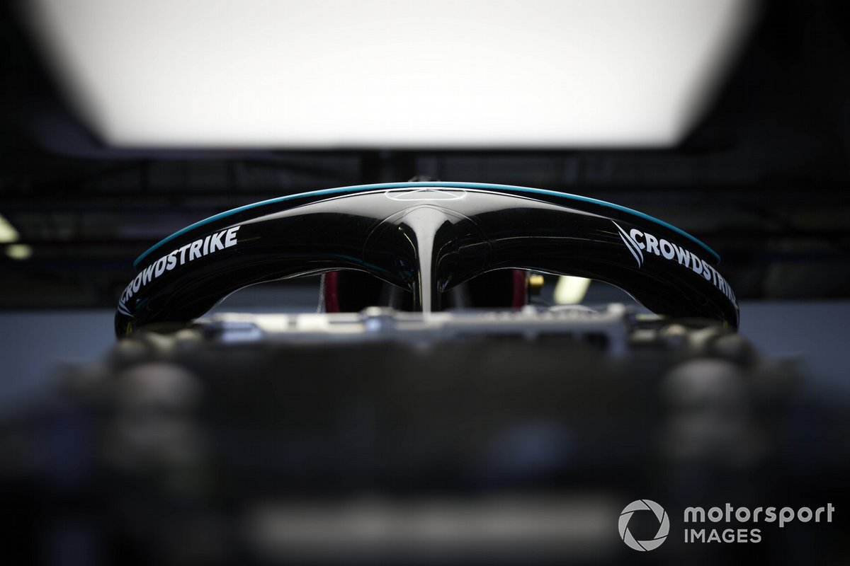 El Halo en el Mercedes W12