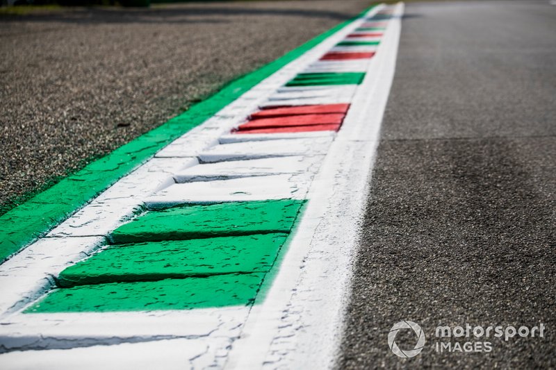 Detalhe da pista