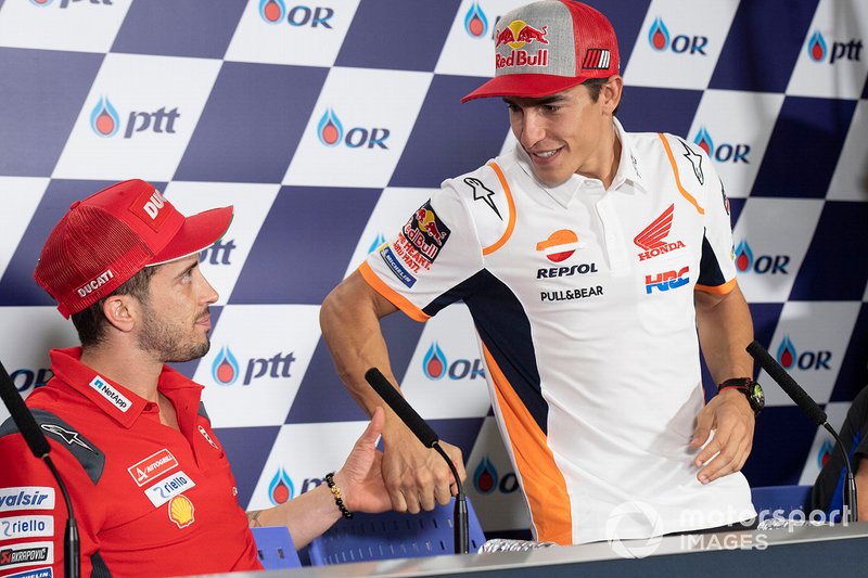 Marc Marquez, Repsol Honda Team, Andrea Dovizioso, Ducati Team