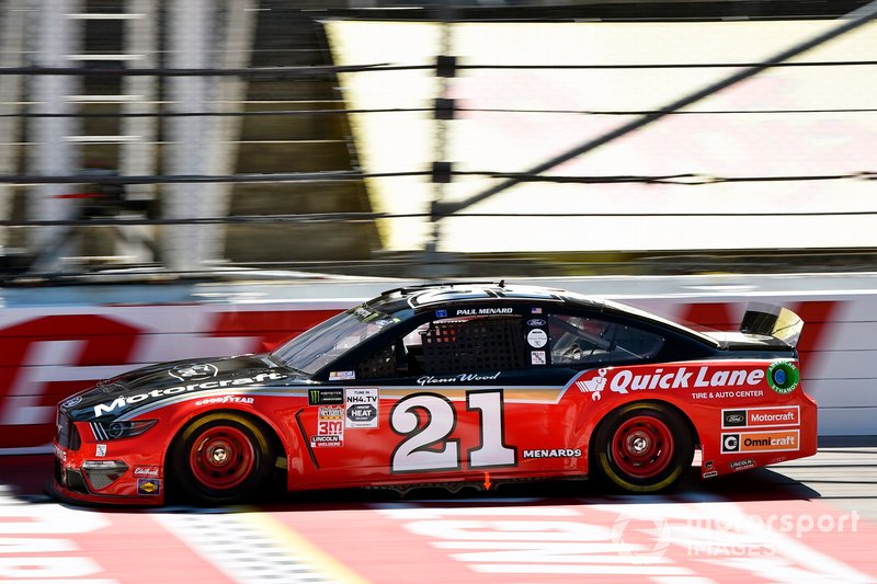 9. Paul Menard, Wood Brothers Racing, Ford Mustang