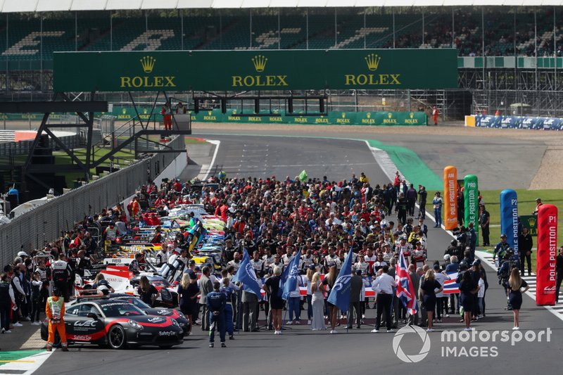 Griglia alla gara di Silverstone del WEC