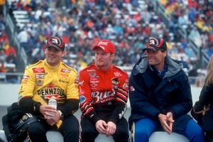 Steve Park, Dale Earnhardt Jr and Michael Waltrip