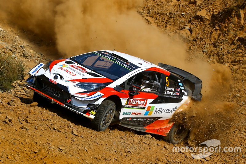Kris Meeke, Sebastian Marshall, Toyota Gazoo Racing WRT Toyota Yaris WRC