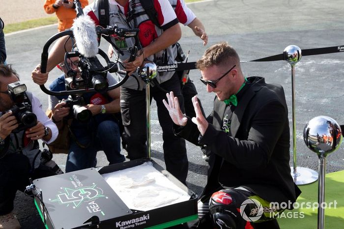 Jonathan Rea, Kawasaki Racing Team celebra su quinto título mundial