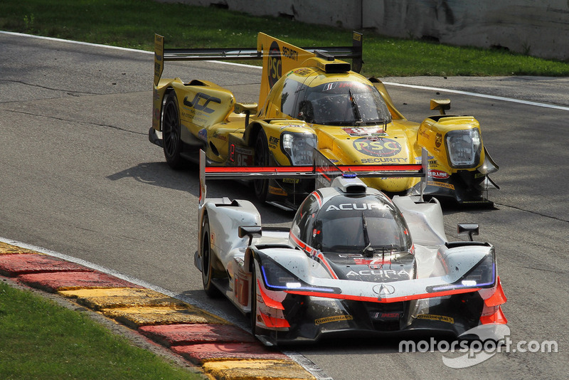 #7 Acura Team Penske Acura DPi, P - Helio Castroneves, Ricky Taylor #85 JDC/Miller Motorsports ORECA 07, P - Simon Trummer, Robert Alon