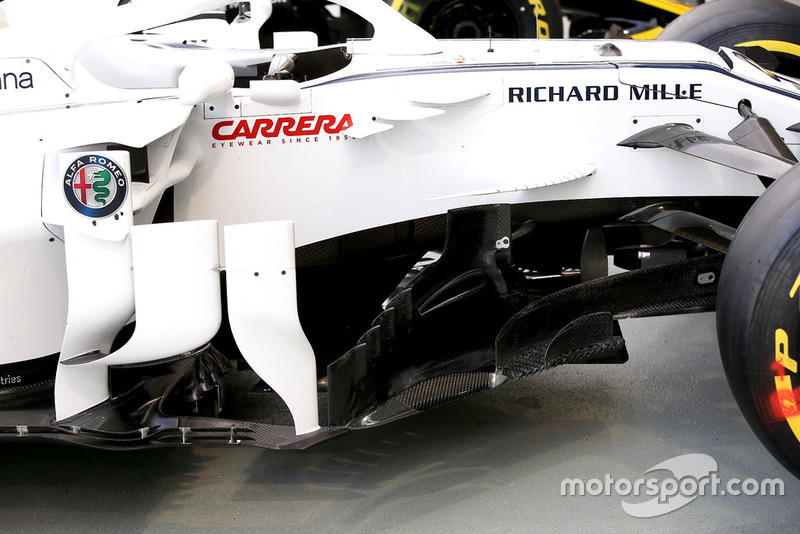 Bargeboards del Sauber C37
