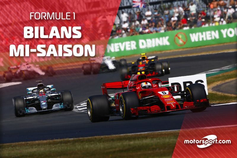Bilans mi-saison F1 2018
