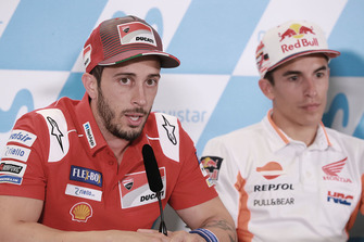 Andrea Dovizioso, Ducati Team, Marc Marquez, Repsol Honda Team