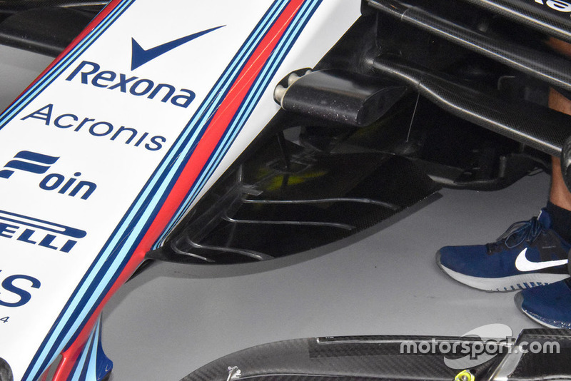 Williams FW41 front detail