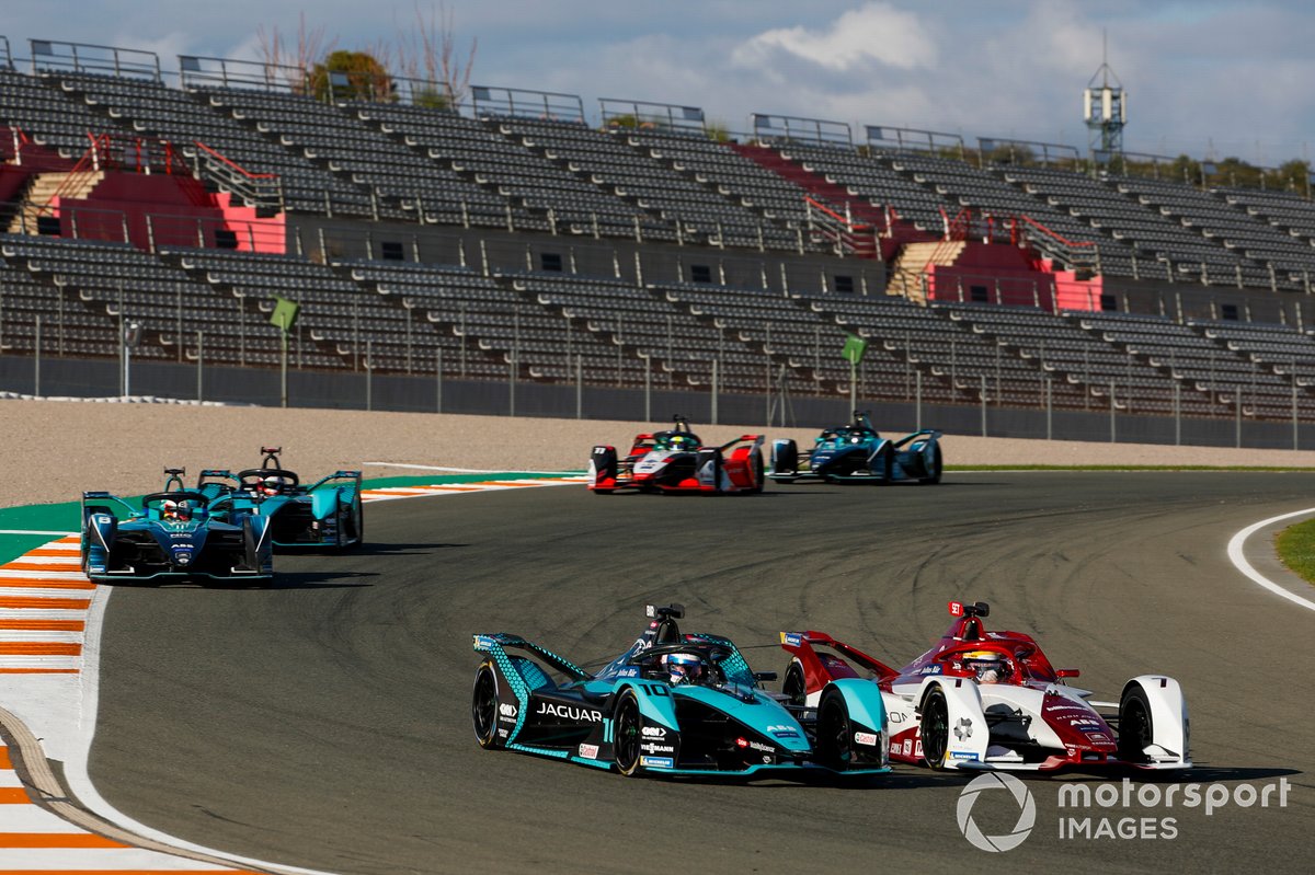 Sam Bird, Panasonic Jaguar Racing, Jaguar I-Type 5, Sergio Sette Camara, Dragon Penske Autosport, Penske EV-4