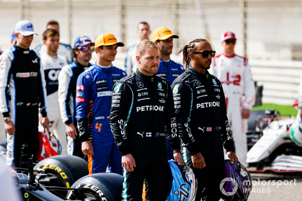 Valtteri Bottas, Mercedes y Lewis Hamilton, Mercedes
