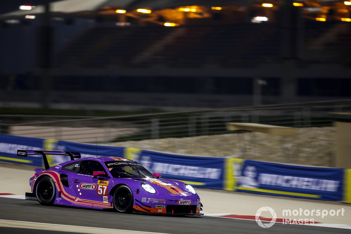 #57 Team Project 1 Porsche 911 RSR: Ben Keating, Dylan Pereira, Jeroen Bleekemolen