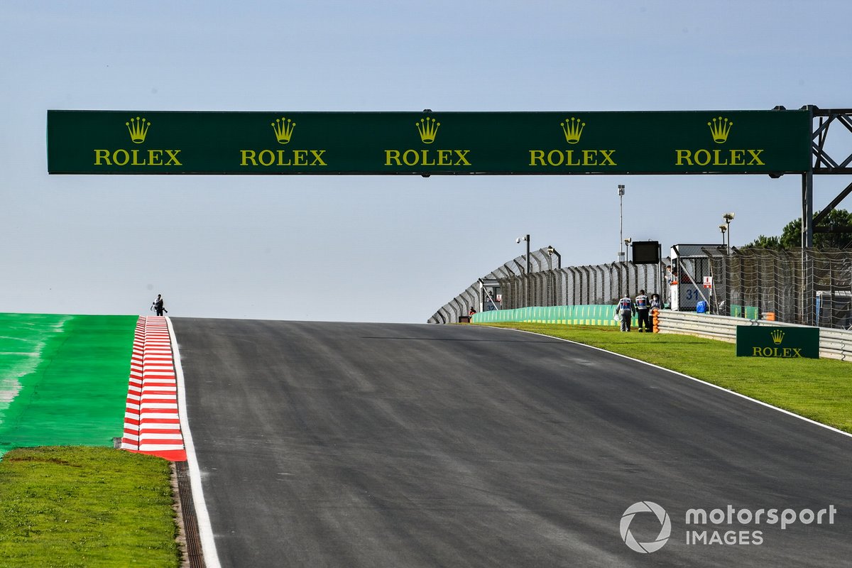 A view of the track