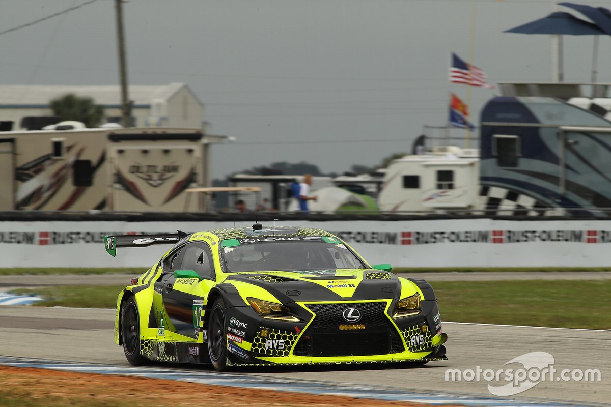 #12 AIM Vasser Sullivan Lexus RC-F GT3, GTD: Frankie Montecalvo, Townsend Bell, Michael De Quesada