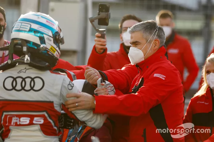 Rene Rast, Audi Sport Team Rosberg, Dieter Gass, Head of DTM Audi Sport