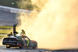 Race winner Justin Allgaier, JR Motorsports, Chevrolet Camaro