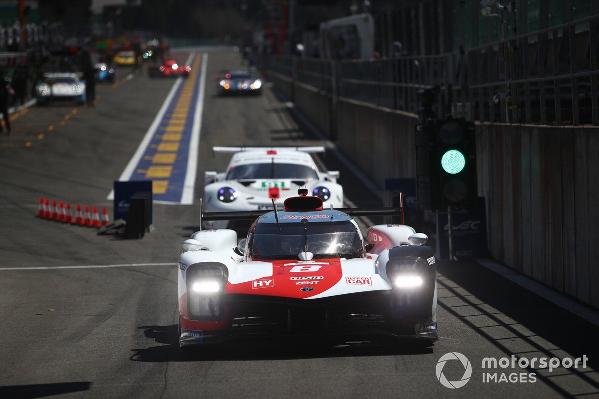 #8 Toyota Gazoo Racing Toyota GR010 - Hybrid: Sebastien Buemi, Kazuki Nakajima, Brendon Hartley