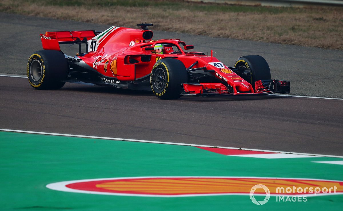 Mick Schumacher, Ferrari SF71H