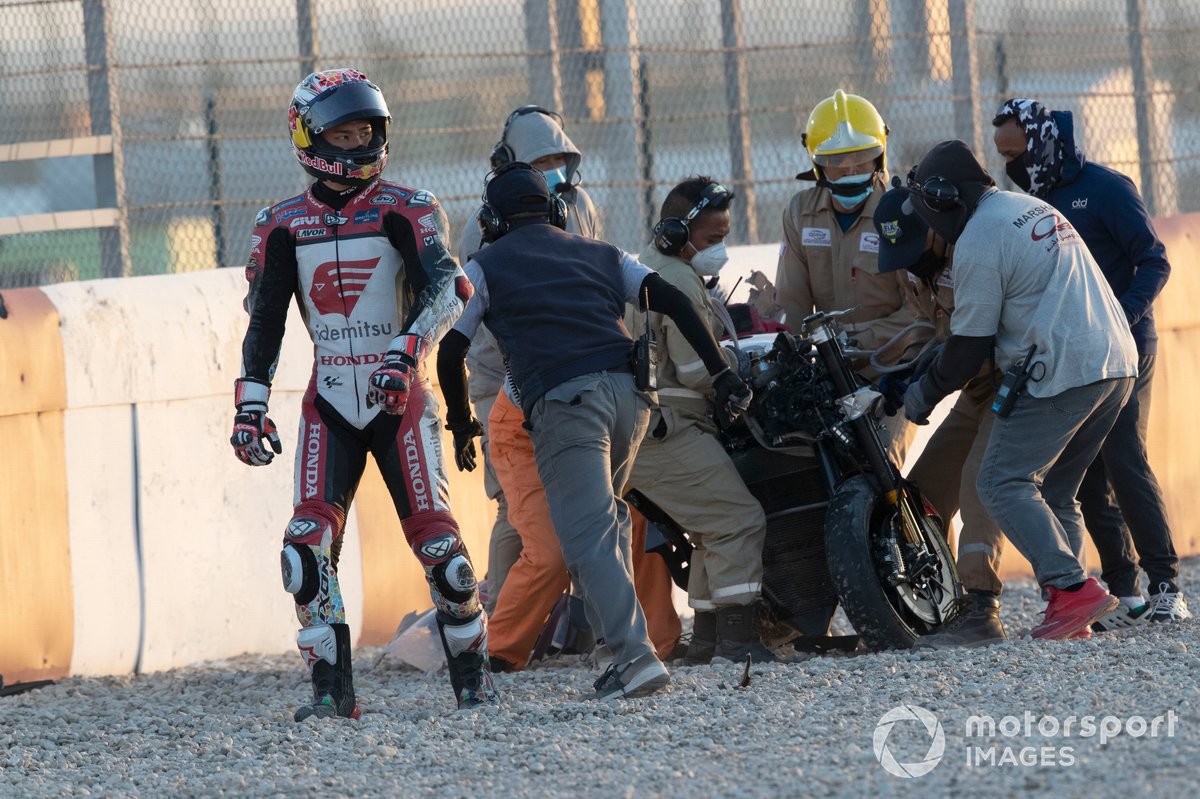 Caída de Takaaki Nakagami, Team LCR Honda