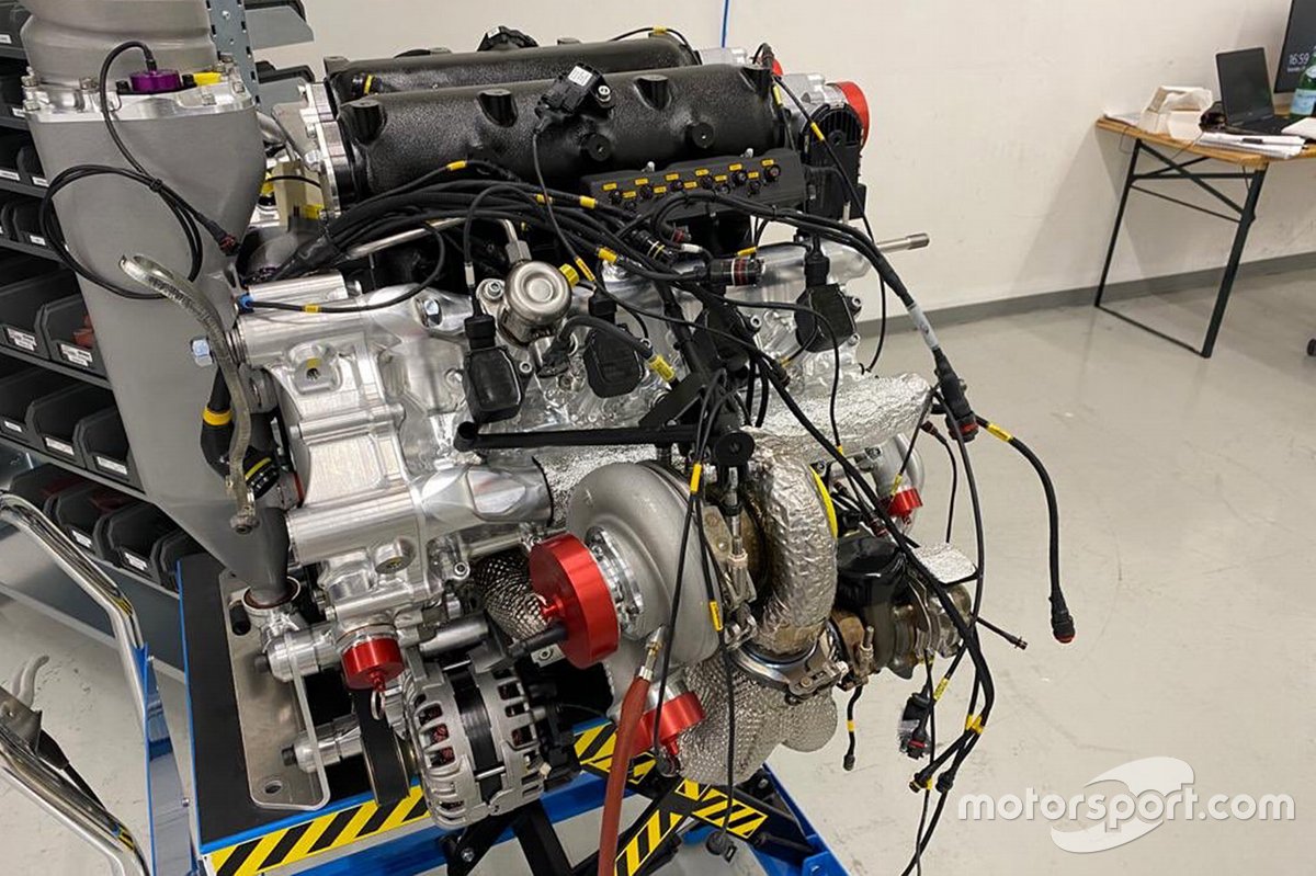 Motor del Glickenhaus 007 LMH de Pipo Motors