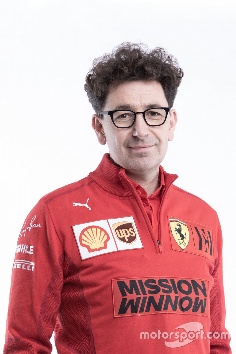 Mattia Binotto, Team Principal Ferrari