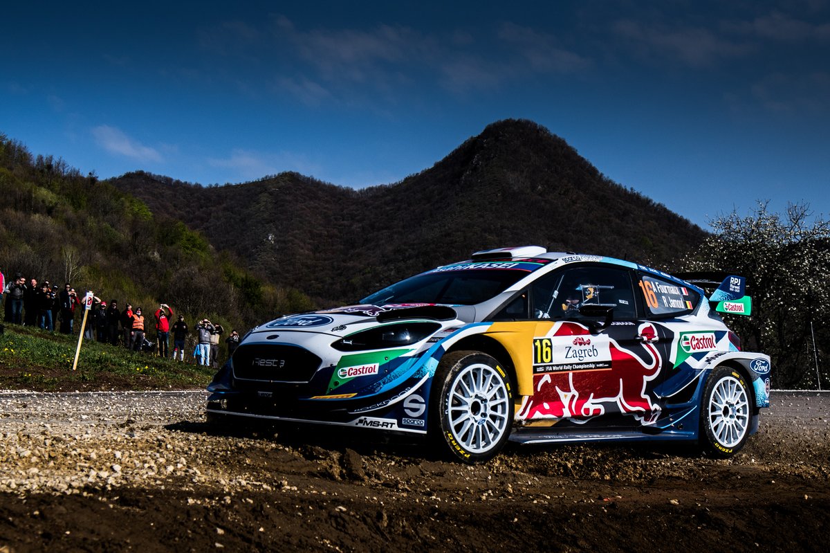 Adrien Fourmaux, Renaud Jamoul, M-Sport Ford WRT Ford Fiesta WRC