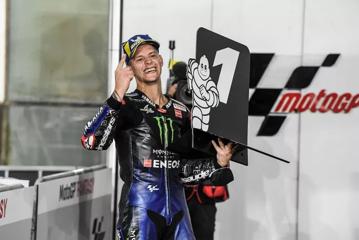 Ganador de la carrera Fabio Quartararo, Yamaha Factory Racing